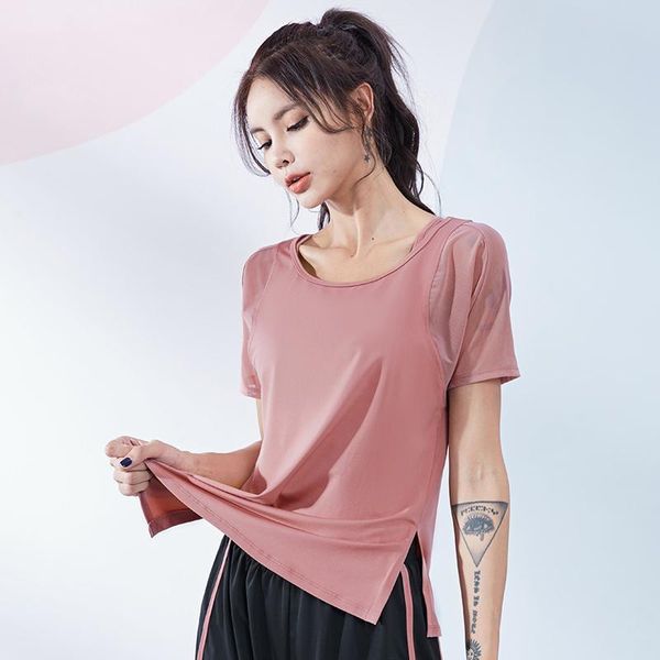 yoga outfits workout sports short sleeve women mesh gym shirts quick dry activewear outdoor fitness training running t-shirts, White;red
yoga outfits workout sports short sleeve women mesh gym shirts quick dry activewear outdoor fitness training running t-shirts, White;red