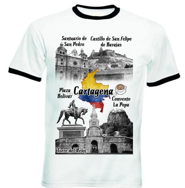 colombia cartagena - new black ringer cotton new summer printed fashion funny tees shirt
colombia cartagena - new black ringer cotton new summer printed fashion funny tees shirt