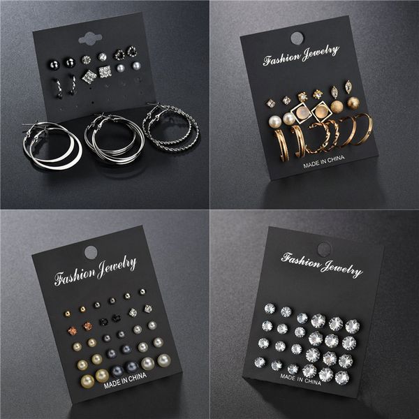 quality heart flowers vintage gold stud earrings set new fashion rhinestone imitation pearl earrings for women gift
quality heart flowers vintage gold stud earrings set new fashion rhinestone imitation pearl earrings for women gift
