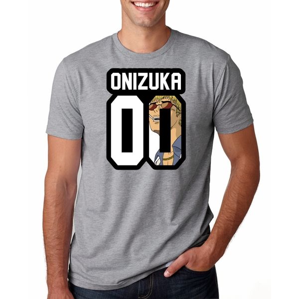 t shirt gto great teacher onizuka tee shirt men's quality picture custom tee organic cotton s-3xl big size t shirt