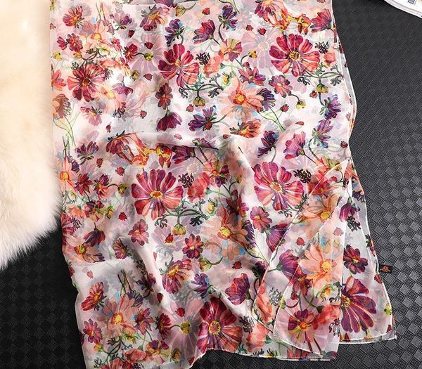 silk scarf women fashion floral coccinella septempunctata silk scarves shawls and wraps lady foulard bandana hijabs, Blue;gray
silk scarf women fashion floral coccinella septempunctata silk scarves shawls and wraps lady foulard bandana hijabs, Blue;gray