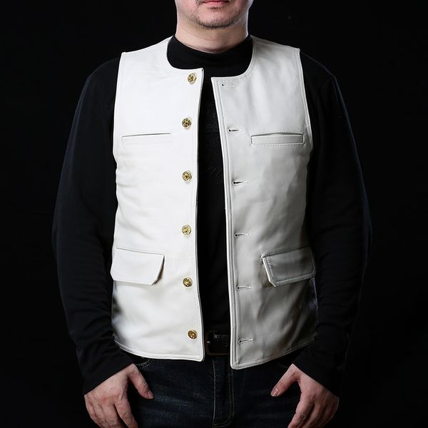 super offer read description asian size super quality cowhide vest men's cow leather vest, Black;white
super offer read description asian size super quality cowhide vest men's cow leather vest, Black;white