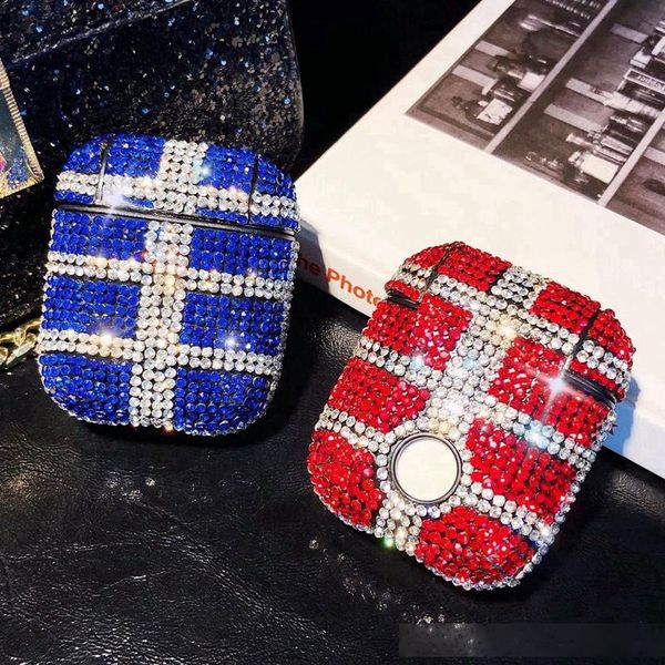 rhinestone earphone case for airpods pro 1/2 3 luxury design headset cover premium blingbling diamond earphones protector
rhinestone earphone case for airpods pro 1/2 3 luxury design headset cover premium blingbling diamond earphones protector