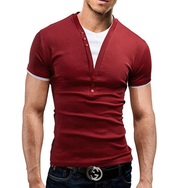 summer style mens t shirts fashion 2020 mens short tee shirts casual t shirt , tees button design clothing, White;black
summer style mens t shirts fashion 2020 mens short tee shirts casual t shirt , tees button design clothing, White;black