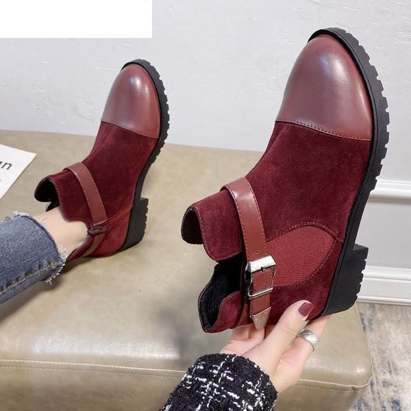 2020 new fashion women boots autumn winter buckle shoes high heels round toe platform ankle boots for women size 35-43, Black
2020 new fashion women boots autumn winter buckle shoes high heels round toe platform ankle boots for women size 35-43, Black