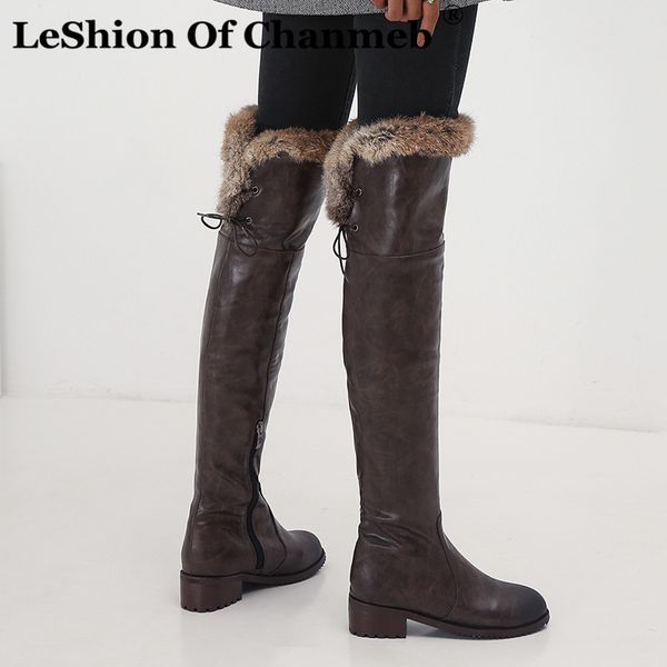 biggest size 48 women's warm fur winter over-the-knee boots woman lace up back bow long tall boots zipper female shoes 2021 lady, Black
biggest size 48 women's warm fur winter over-the-knee boots woman lace up back bow long tall boots zipper female shoes 2021 lady, Black