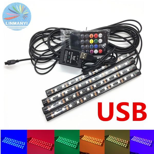1set usb car interior colorful atmosphere lights 4*12 leds chip 4 in 1 rgb voice control decorative lamp atmosphere lights
1set usb car interior colorful atmosphere lights 4*12 leds chip 4 in 1 rgb voice control decorative lamp atmosphere lights