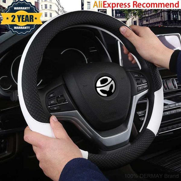 100% dermay brand leather car steering wheel cover for 5 touring e61 f11 non-slip funda volante auto accessories
100% dermay brand leather car steering wheel cover for 5 touring e61 f11 non-slip funda volante auto accessories