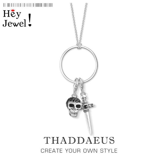 chains charm necklace skull & sword,2021 spring fashion rebel street jewelry 925 sterling silver bijoux gift for women men
chains charm necklace skull & sword,2021 spring fashion rebel street jewelry 925 sterling silver bijoux gift for women men