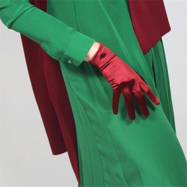 silk gloves female 22cm elastic silk satin deep red wine red short sunscreen gloves scjh22, Blue;gray
silk gloves female 22cm elastic silk satin deep red wine red short sunscreen gloves scjh22, Blue;gray