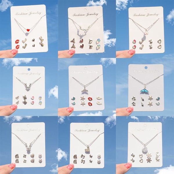 мода корейских серьги имитация pearl pentagram deer fish tail крест снежинка серьга сердце choker женщины подарки ювелирные изделия, Golden;silver
мода корейских серьги имитация pearl pentagram deer fish tail крест снежинка серьга сердце choker женщины подарки ювелирные изделия, Golden;silver