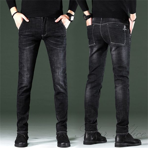 men's jeans 2021 fall/winter small feet handsome and versatile stretch slim pencil casual black pants, Blue
men's jeans 2021 fall/winter small feet handsome and versatile stretch slim pencil casual black pants, Blue