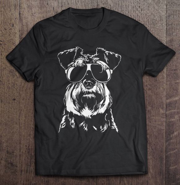 men funny t shirt fashion tshirt miniature schnauzer with glasses women t-shirt 
men funny t shirt fashion tshirt miniature schnauzer with glasses women t-shirt