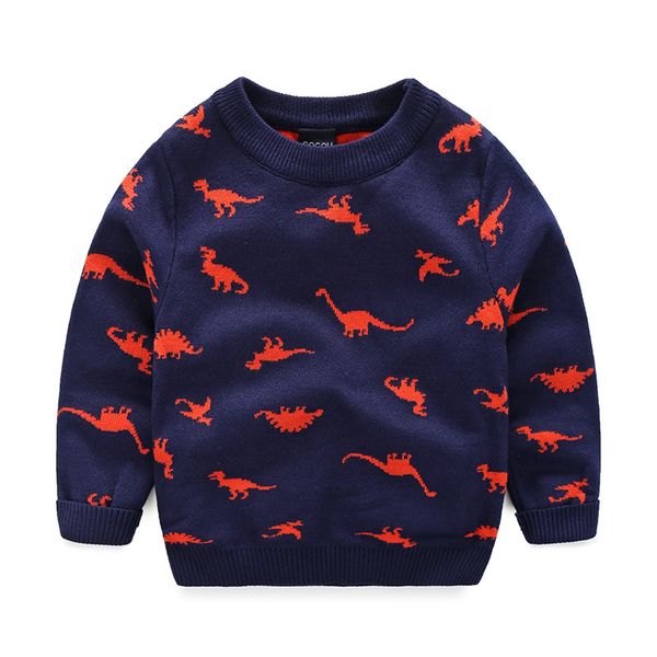 autumn kids double layer thickening sweater cotton long-sleeved cartoon dinosaur boys girl baby children clothing, Blue
autumn kids double layer thickening sweater cotton long-sleeved cartoon dinosaur boys girl baby children clothing, Blue