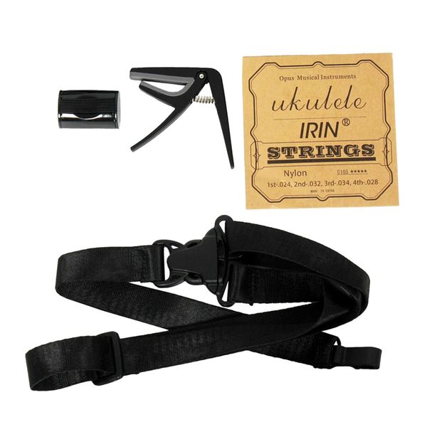 ukulele begginer kit strap+strings+capo+rhythm sand shaker hammer for beginner practice
ukulele begginer kit strap+strings+capo+rhythm sand shaker hammer for beginner practice