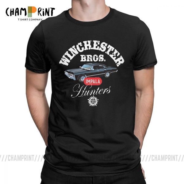 men's wincherter bros t shirts supernatural pure cotton clothing funny short sleeve round neck tee shirt gift idea t-shirts 
men's wincherter bros t shirts supernatural pure cotton clothing funny short sleeve round neck tee shirt gift idea t-shirts