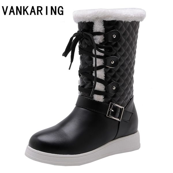 fashion women's ankle boots winter new snow boots faux fur ladies cotton comfortable keep warm women's plush platform boot, Black
fashion women's ankle boots winter new snow boots faux fur ladies cotton comfortable keep warm women's plush platform boot, Black