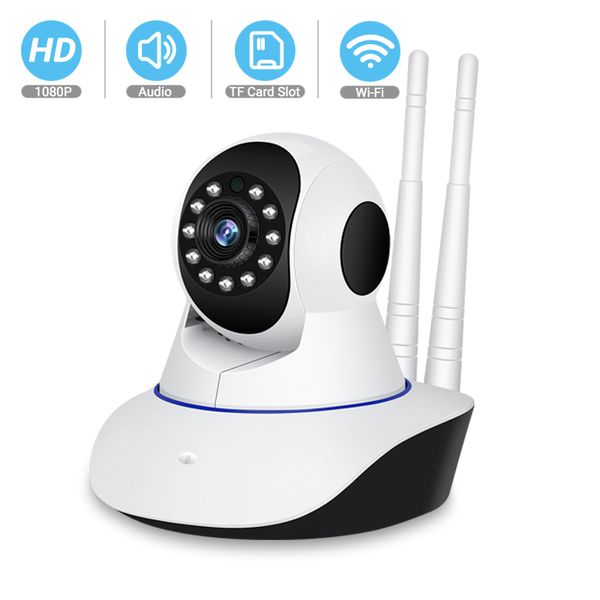 720P 1080P H.265 Home Security IP Camera Dual Antenna WiFi Camera Audio Record 360 degrees Baby Monitor HD Mini IP Camera
720P 1080P H.265 Home Security IP Camera Dual Antenna WiFi Camera Audio Record 360 degrees Baby Monitor HD Mini IP Camera