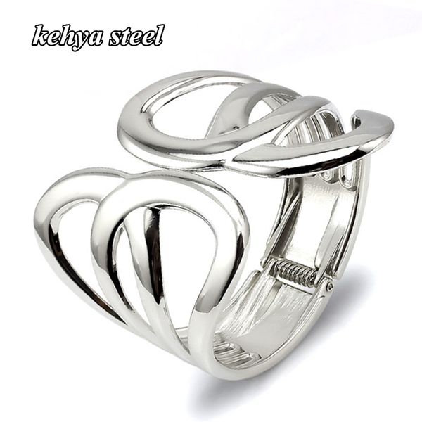 simple women men cuff bracelets gold/steel color fashion round tennis hollow charm bracelet & bangles jewelry party present, Black
simple women men cuff bracelets gold/steel color fashion round tennis hollow charm bracelet & bangles jewelry party present, Black