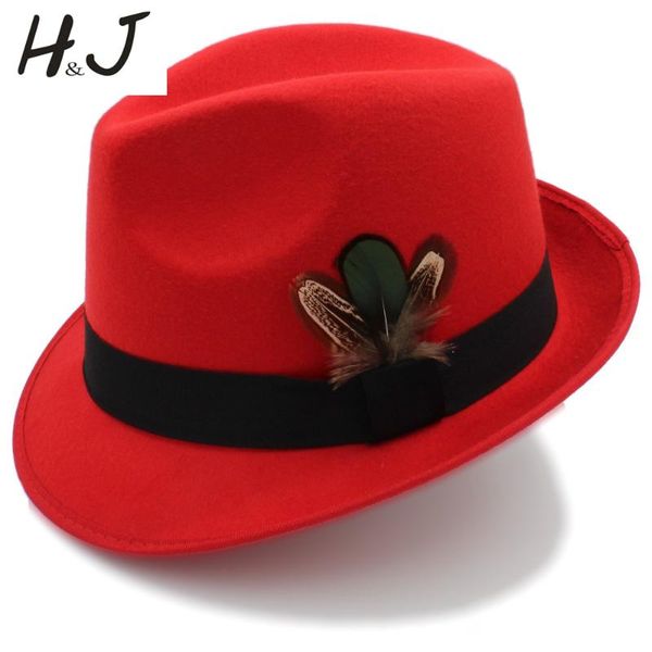 wide brim hats women's black feminino felt fedora hat for lady winter autumn jazz british trilby leather size 57cm, Blue;gray
wide brim hats women's black feminino felt fedora hat for lady winter autumn jazz british trilby leather size 57cm, Blue;gray