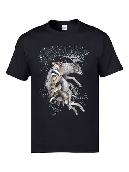 natural environment animal t shirts elk deer fox protect our wildlife black fashion casual tee shirts for men new tshirts
natural environment animal t shirts elk deer fox protect our wildlife black fashion casual tee shirts for men new tshirts