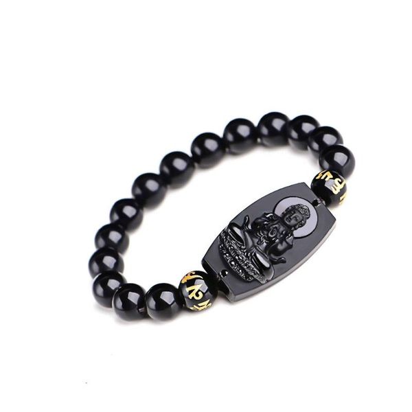 natural black obsidian carved buddha bracelet lucky amulet round beaded bracelet for women men mens jewelry
natural black obsidian carved buddha bracelet lucky amulet round beaded bracelet for women men mens jewelry