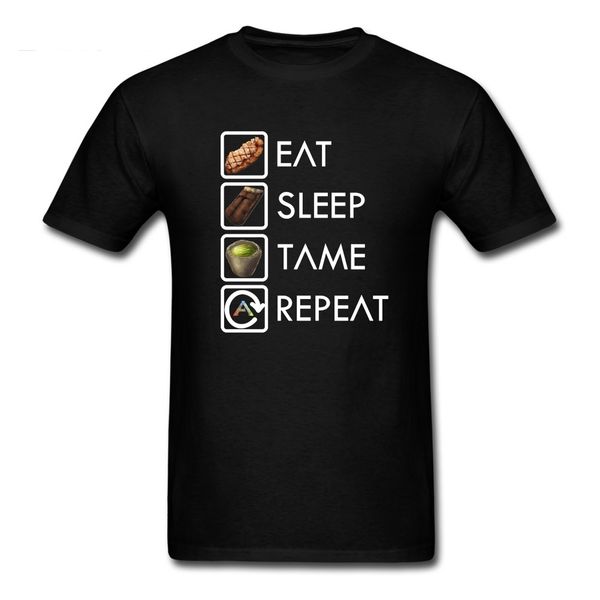 funny t shirts ark survival evolved eat sleep tame repeat t-shirts man cotton short sleeve men's tees round collar
funny t shirts ark survival evolved eat sleep tame repeat t-shirts man cotton short sleeve men's tees round collar