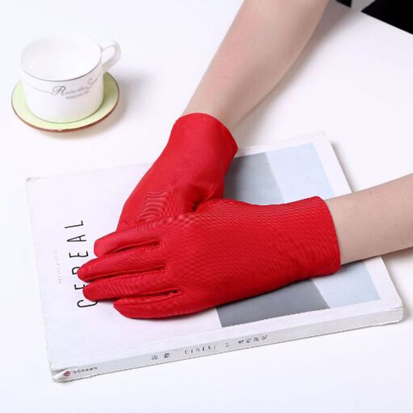 xeongkvi european pure color uv protection gloves summer driving bicycling etiquette gloves women wrist mittens, Blue;gray
xeongkvi european pure color uv protection gloves summer driving bicycling etiquette gloves women wrist mittens, Blue;gray