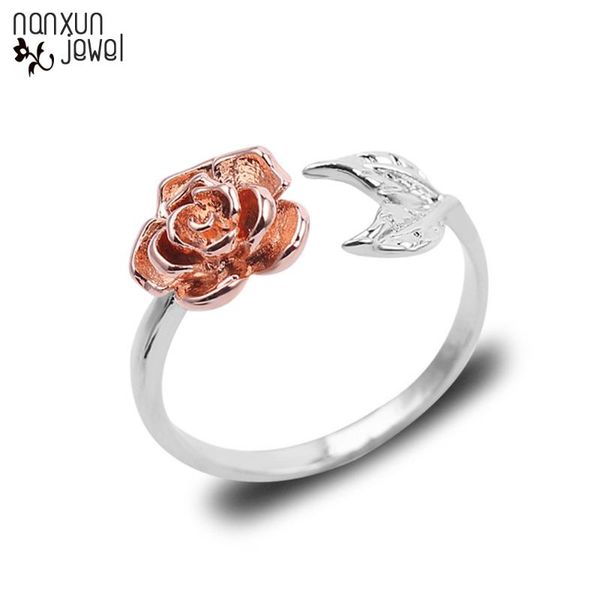 cluster rings arrival fashion rose leaves for women adjustable engagement ring wedding gifts jewelry drop, Golden;silver
cluster rings arrival fashion rose leaves for women adjustable engagement ring wedding gifts jewelry drop, Golden;silver
