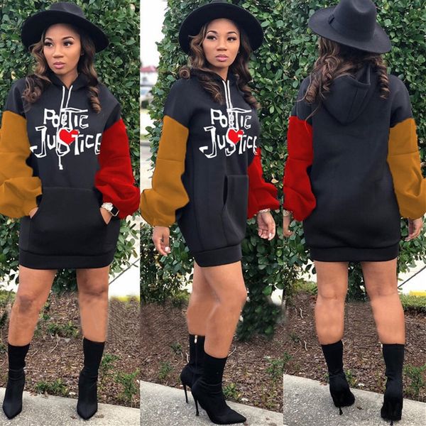 women embroidery letters hoodies dresses fashion puff sleeve hooded blouse dress constrast color sweatshirts one piece dresses new d9904, Black;gray
women embroidery letters hoodies dresses fashion puff sleeve hooded blouse dress constrast color sweatshirts one piece dresses new d9904, Black;gray