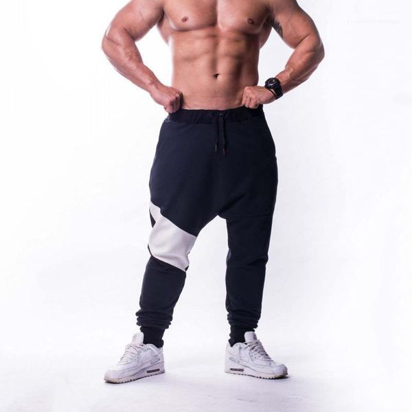 trousers casual homme pants sport patchwork mens designer pants loose contrast color males, Black
trousers casual homme pants sport patchwork mens designer pants loose contrast color males, Black
