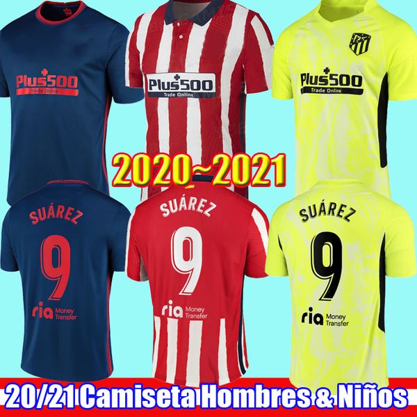 2021 luis suárez suarez atletico de griezmann koke diego costa madrid soccer jerseys 20 21 joao felix saul godin football shirt men kids, Black;yellow
2021 luis suárez suarez atletico de griezmann koke diego costa madrid soccer jerseys 20 21 joao felix saul godin football shirt men kids, Black;yellow
