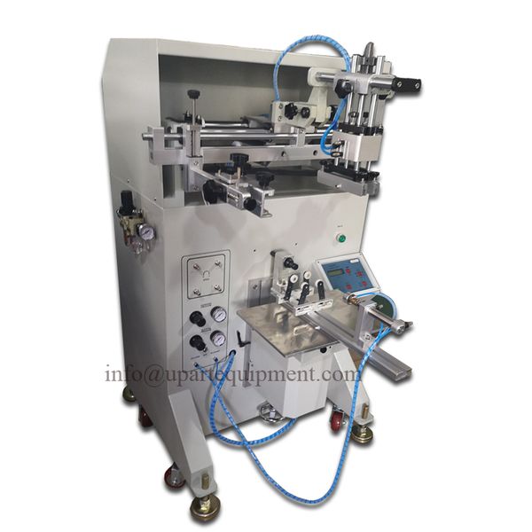 economical logo printing machine price flat/round screen printer 
economical logo printing machine price flat/round screen printer