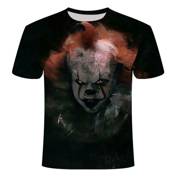 horror movie it penny wise clown joker cool man 3d print shirts plus size funny comics men clothing
horror movie it penny wise clown joker cool man 3d print shirts plus size funny comics men clothing