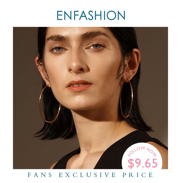 enfashion большие серьги хооп золото цвет thin line earings из нержавеющей стали круг серьги для женщин оптовой продажи ювелирных изделий 20, Golden;silver
enfashion большие серьги хооп золото цвет thin line earings из нержавеющей стали круг серьги для женщин оптовой продажи ювелирных изделий 20, Golden;silver