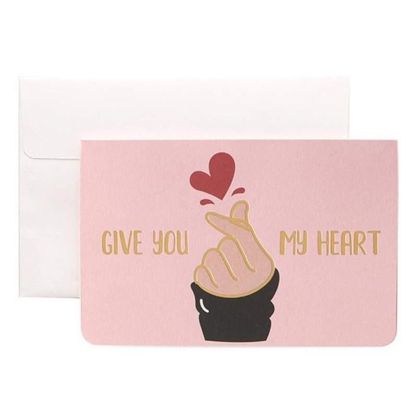 new romantic valentine s day folding card simple wishes greeting card wedding invitation letter envelope greeting
new romantic valentine s day folding card simple wishes greeting card wedding invitation letter envelope greeting