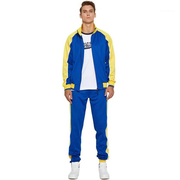 jacket and loose trousers male skateboard sports suit mens contrast color tracksuit casual lapel neck zipper cardigan, Gray
jacket and loose trousers male skateboard sports suit mens contrast color tracksuit casual lapel neck zipper cardigan, Gray