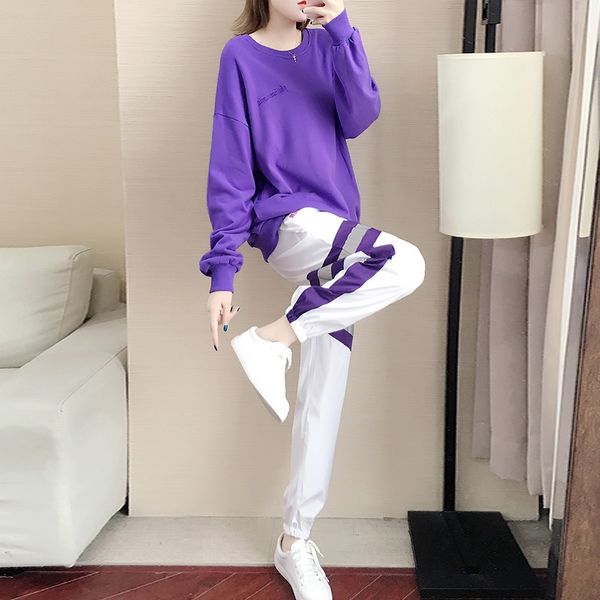 trendy sports suit women's spring and autumn 2020 new loose slimming korean style fashionable western style casual coat two-piece su, Gray
trendy sports suit women's spring and autumn 2020 new loose slimming korean style fashionable western style casual coat two-piece su, Gray