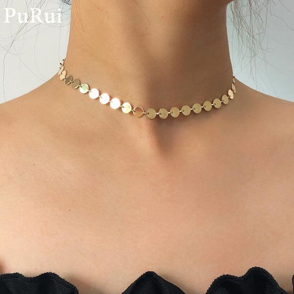 simple clavicle chain necklace gold color minialist korea fresh choker necklace for women bohemian neck jewelry charm, Silver
simple clavicle chain necklace gold color minialist korea fresh choker necklace for women bohemian neck jewelry charm, Silver