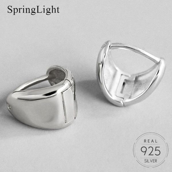 springlight minimalist triangle personality hoop earrings real 925 sterling silver handmade fine jewelry earrings for women, Golden;silver
springlight minimalist triangle personality hoop earrings real 925 sterling silver handmade fine jewelry earrings for women, Golden;silver