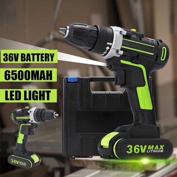 36vf 1500w 6500mah батареи аккумуляторные электрическая дрель отвертка led 25-ступенчатая коробка передач крутящий момент двойной скорости и
36vf 1500w 6500mah батареи аккумуляторные электрическая дрель отвертка led 25-ступенчатая коробка передач крутящий момент двойной скорости и
