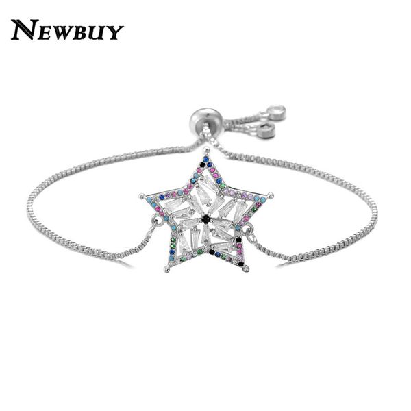 newbuy luxury + colour cubic zirconia bracelet t shape cz stone hollow starfish charm bracelets for women girl, Golden;silver
newbuy luxury + colour cubic zirconia bracelet t shape cz stone hollow starfish charm bracelets for women girl, Golden;silver
