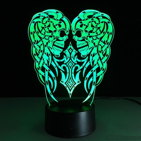 горячая продажа awfull черепа 3d optical illusion лампы night light dc 5v usb зарядка пятые батареи оптовая dropshipping бесплатная доставка
горячая продажа awfull черепа 3d optical illusion лампы night light dc 5v usb зарядка пятые батареи оптовая dropshipping бесплатная доставка