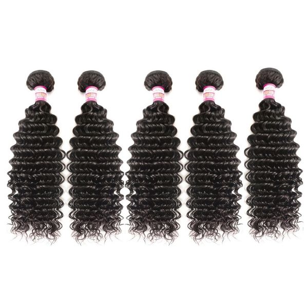 dhgate hair accessories 10a indian deep wave virgin hair 5pcs 500grams lot unprocessed human hair extension bundle cut from one donor, Black
dhgate hair accessories 10a indian deep wave virgin hair 5pcs 500grams lot unprocessed human hair extension bundle cut from one donor, Black