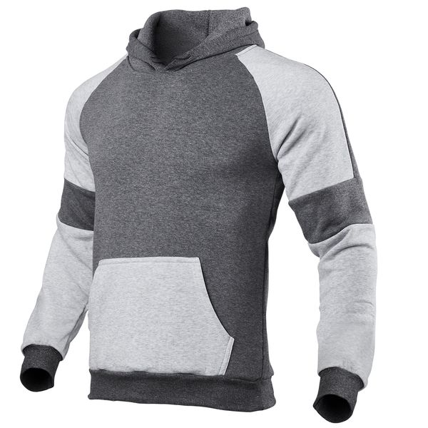 mens pullovers designer hoodies autumn winter long sleeve panelled slim hooded sweatshirts plus size mens clothing, Black
mens pullovers designer hoodies autumn winter long sleeve panelled slim hooded sweatshirts plus size mens clothing, Black