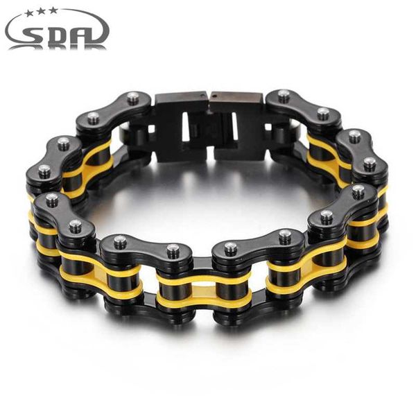 link, chain sda 316l stainless steel link men bracelet on hand mens accessories charm male bracelets bangles puck rock jewelry, Black
link, chain sda 316l stainless steel link men bracelet on hand mens accessories charm male bracelets bangles puck rock jewelry, Black