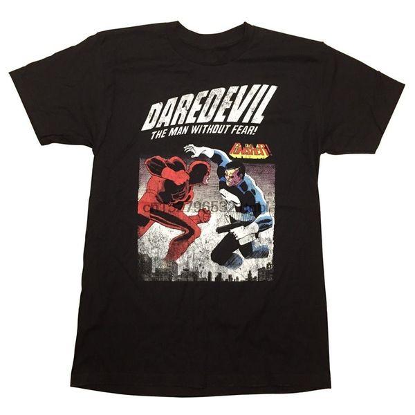 daredevil vs punisher premium licensed t shirt breathable tee shirt