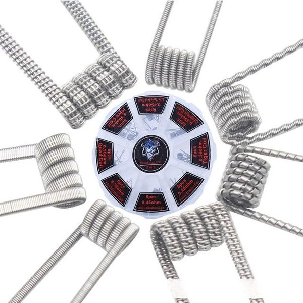 home automation kits 48pcs/set pre built coils rta rda flat twisted fused clapton quad hive alien
home automation kits 48pcs/set pre built coils rta rda flat twisted fused clapton quad hive alien