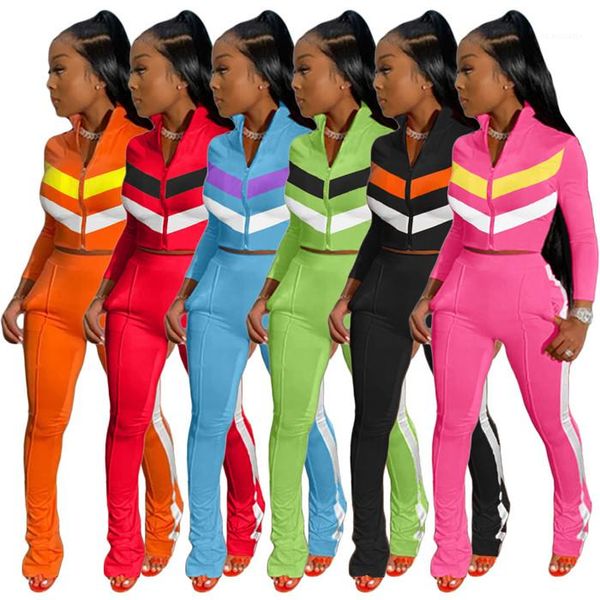 clothing 2 piece sets striped long sleeve zipper coats and slim flare pants casual fashion women 2 piece outfit set plus size women, White
clothing 2 piece sets striped long sleeve zipper coats and slim flare pants casual fashion women 2 piece outfit set plus size women, White