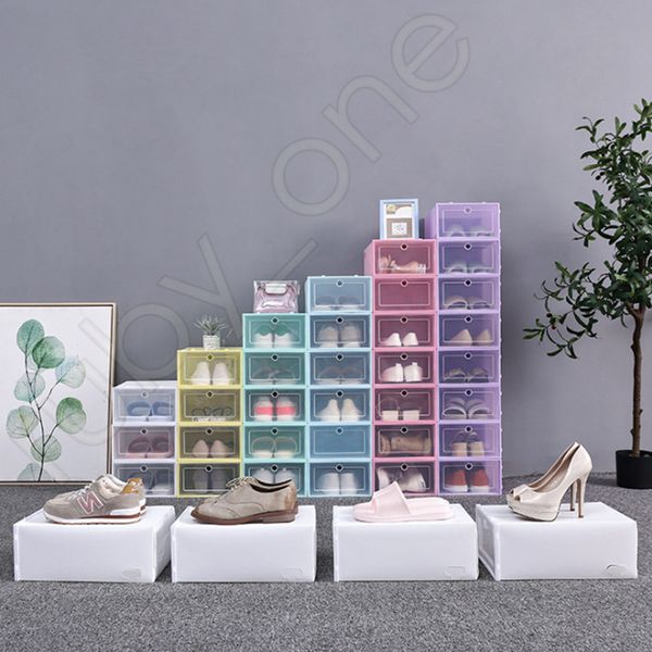 thicken clear plastic shoe box dustproof shoe storage box flip transparent shoe boxes candy color stackable shoes organizer boxes rra3618
thicken clear plastic shoe box dustproof shoe storage box flip transparent shoe boxes candy color stackable shoes organizer boxes rra3618